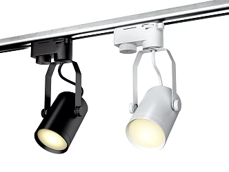 Modern Spotlights Track Spotlights 3d model