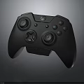 Ergonomic Black Wireless Game Controller For Gaming With Dual Joysticks And Buttons