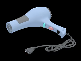 Hair dryer 3d model