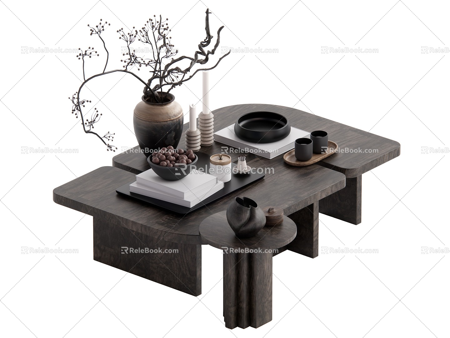 Quiet Wind Tea Table 3d model