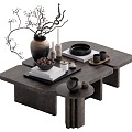 Quiet Wind Tea Table 3d model