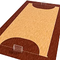Essential Sports Equipment for Basketball Volleyball and Tennis Courts with Hoops Nets