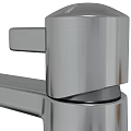 Modern Stainless Steel Kitchen Faucet with Single Handle and Sleek Contemporary Design