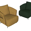 Single sofa 3d model