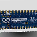 Iblox K26 Electronic Circuit Board With Chips Gold Pins And Connectors