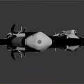 Sleek Modern Sport Motorcycle With Silver Black Body And Stylish Wheels