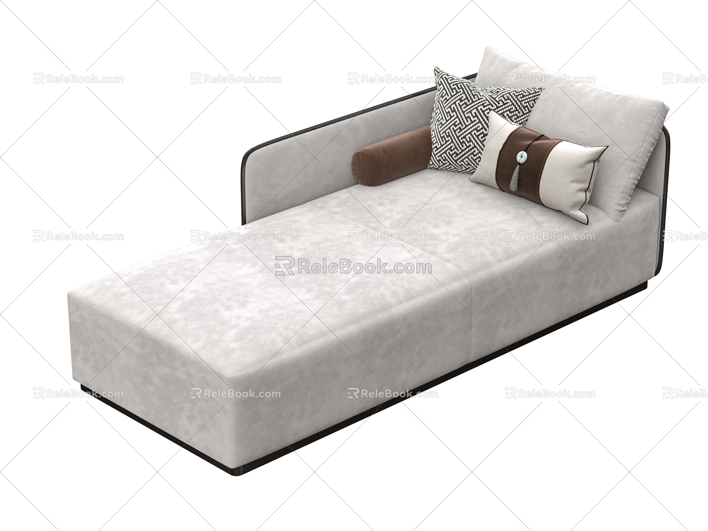 chaise longue 3d model