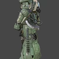Weapon Robot 3d model