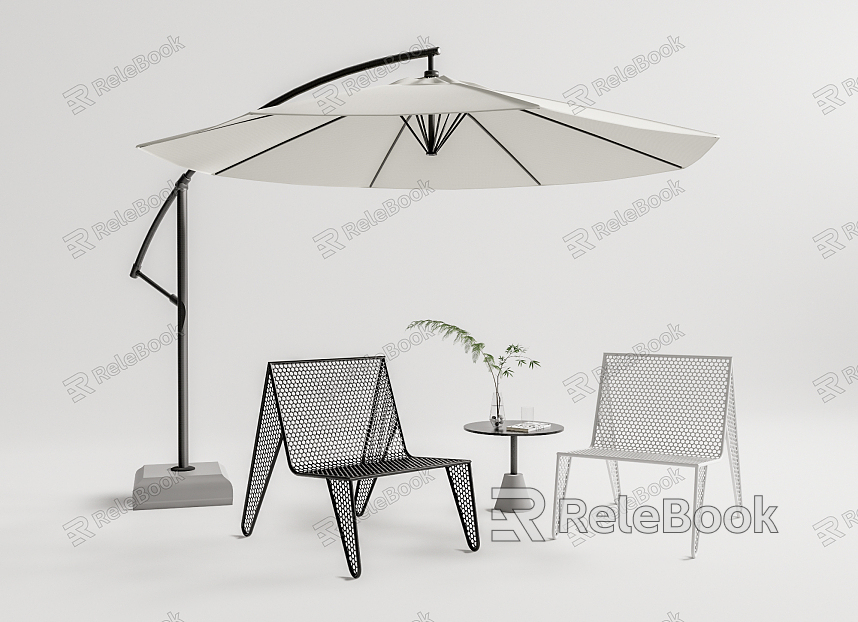 Modern outdoor tables and chairs model