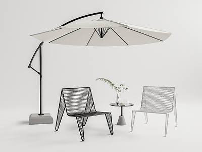 Modern outdoor tables and chairs model