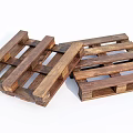Sturdy Industrial Wooden Pallets For Heavy Duty Storage And Transport Equipment