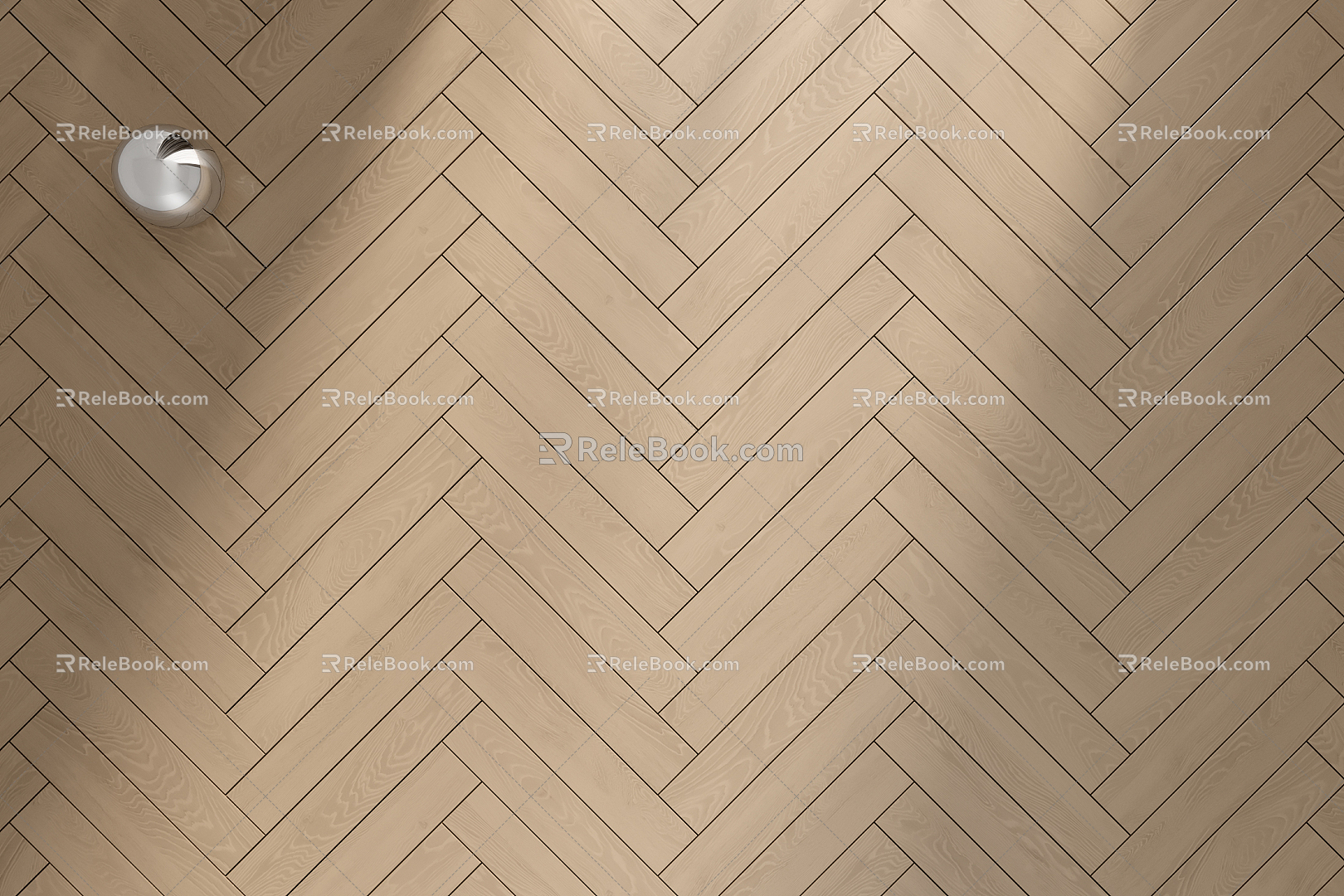 Modern Flooring Wood Flooring 3d model