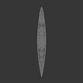 Detailed Historical Warship Battleship 3D Model With Wooden Deck Gray Superstructure And Turrets