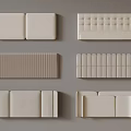 Various Textured Upholstered Panels With Different Patterns For Home Furniture And Interior
