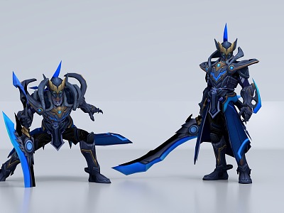 Game Character Armor model