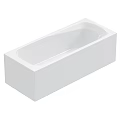Modern White Bathtub Design With Sleek Lines And Smooth Surface Finish 3d model