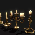 Elegant Gold Candle Holders In Diverse Designs And Decorative Styles