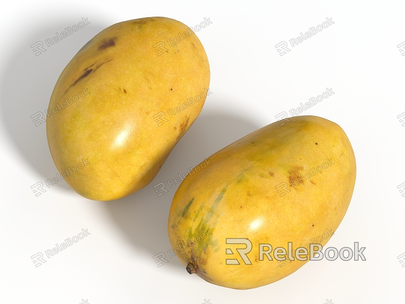 Modern Mango Fruit model