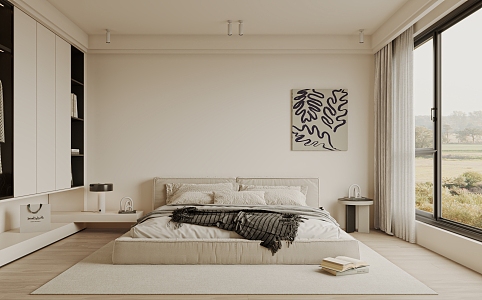 Modern Bedroom 3d model