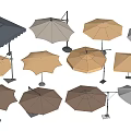 Sunshade Canopies In Various Colors And Styles For Outdoor Spaces