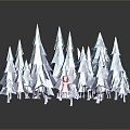 One Man Battle Wolf Game Environment Game Scene Fairy Tale Scene Fairy Tale Magic Scene Magic Item 3d model