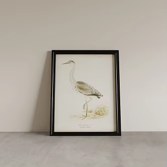 Hanging picture frame mural decorative painting frame 3d model