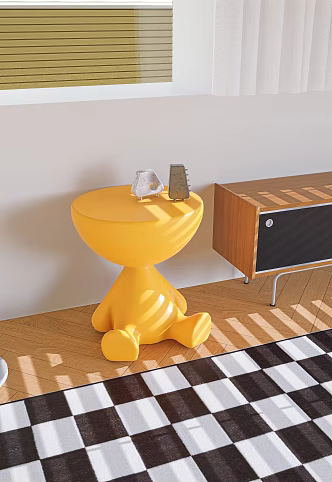 Modern Simple Bedside Table Modern Bedside Table Modern Bedside Table Creative Storage Table 3d model