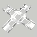 Modular Hardware Tools Metal Frame With Multi Directional Perforated Assembly Design
