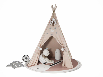 Children's tents Modern tents 3d model