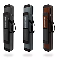 Fenchurch Guitar Cases Available in Black Gray and Brown with Carrying Handles