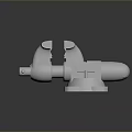 Vise vise tools hardware tools processing tools furniture 3d model
