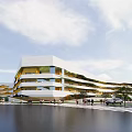 Ningbo Yongjiang Experimental School 3d model