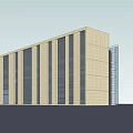 Modern Office Building Exterior Design With Glass Facade And Contemporary Architectural Style