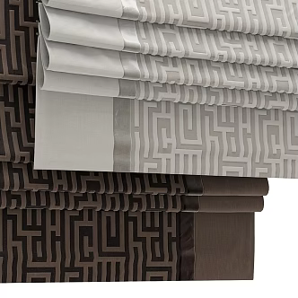 Roman Curtain 3d model