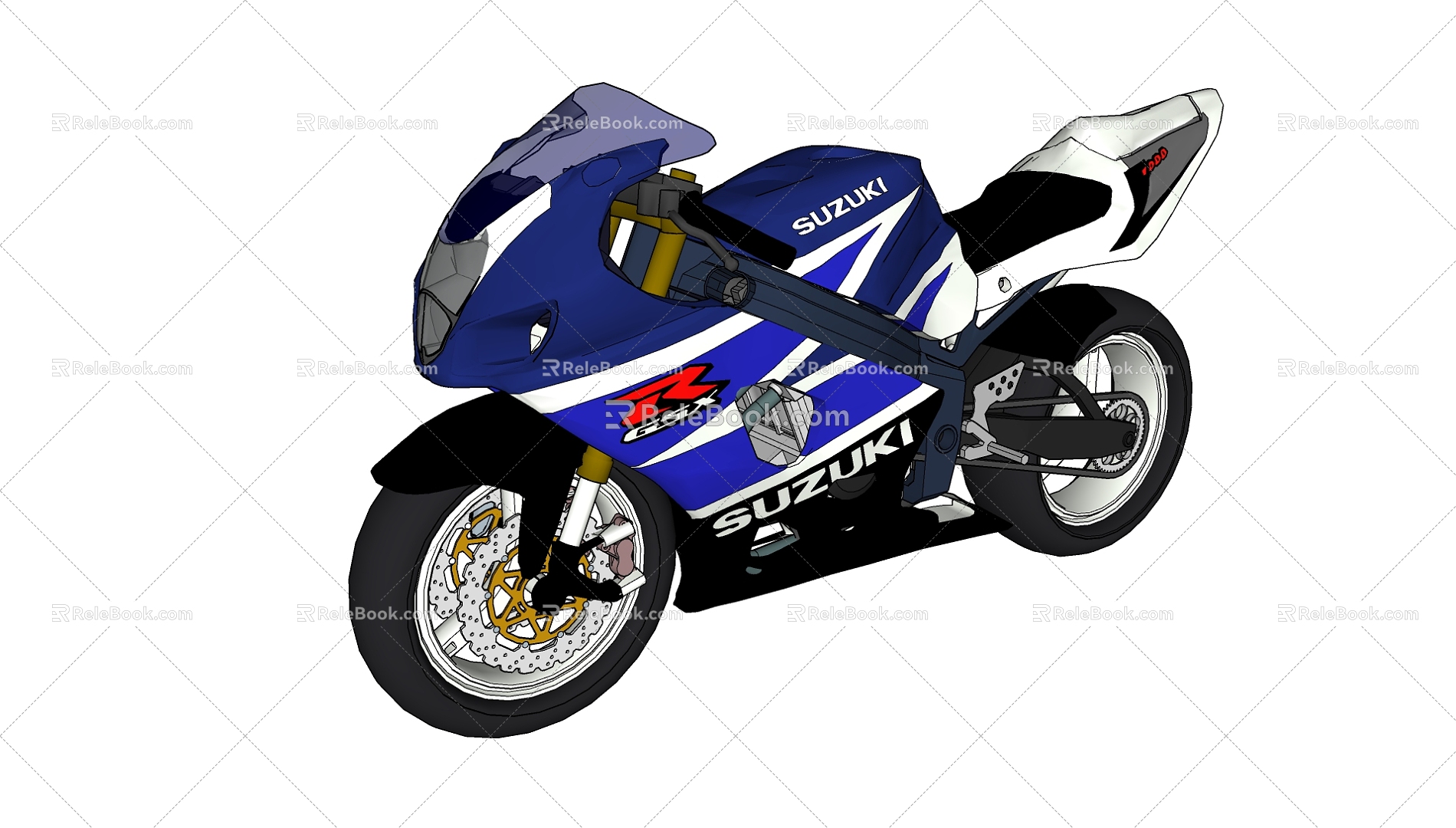 Motorcycle 3d model