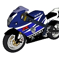 Motorcycle 3d model