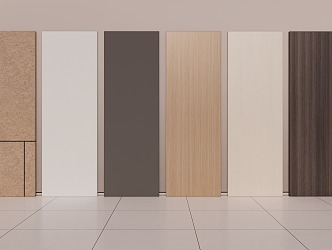 Wall Panel Wood veneer Wall Panel Great Wall Panel 3d model