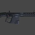 Weapon submachine gun 3d model
