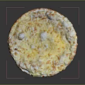 Delicious Freshly Baked Cheese Pizza With Melted Cheese And Golden Crust