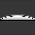 Apple Wireless Mouse A Sleek Gray Daily Necessity With Slim Design 3d model