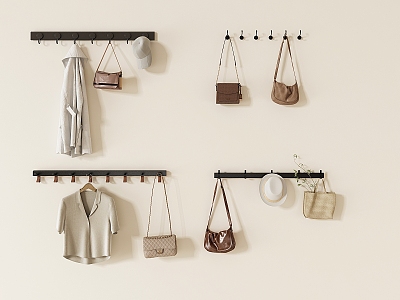 Modern Hook Clothes Hook Clothes Hanger 3d model