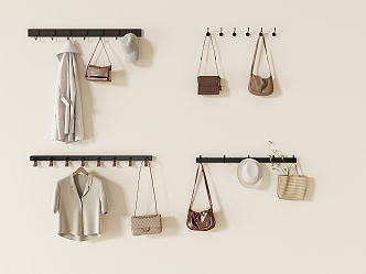 Modern Hook Clothes Hook Clothes Hanger 3d model