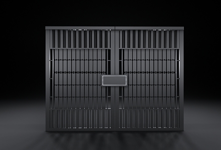 Outdoor Gate 3d model