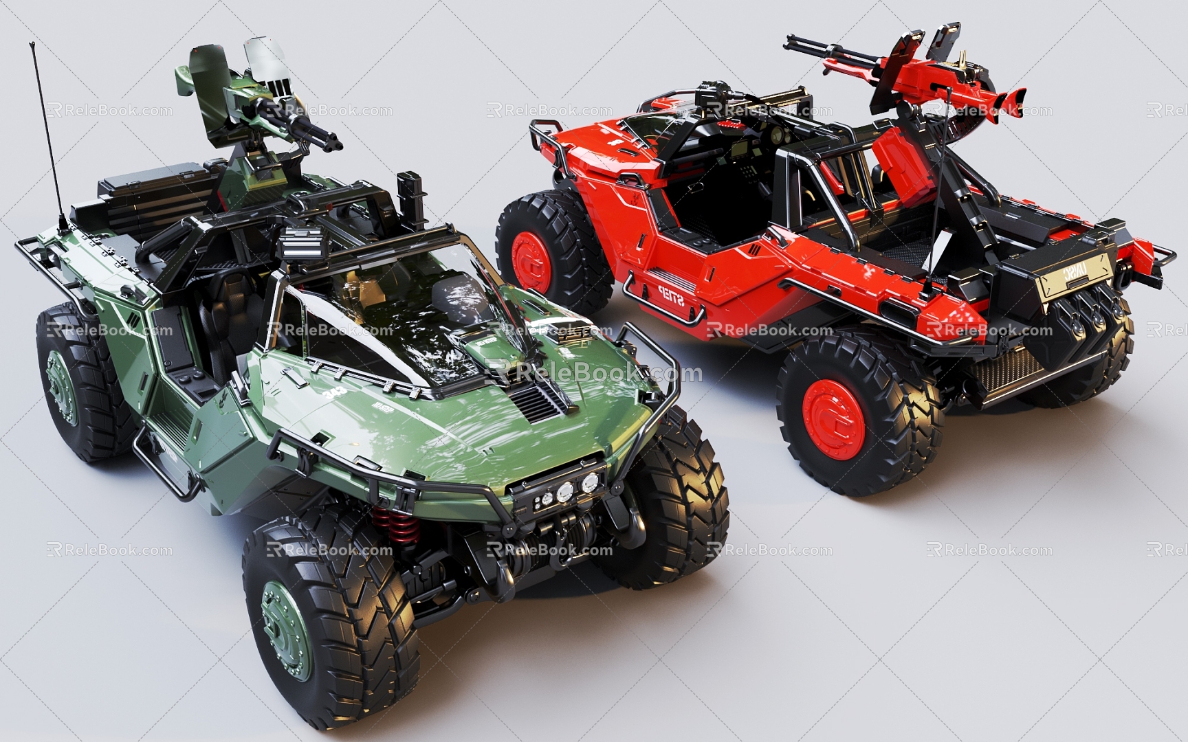 Off-road car toy car 3d model