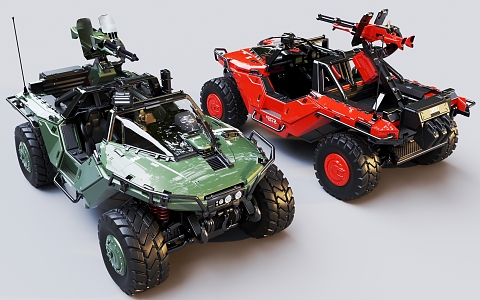 Off-road car toy car 3d model