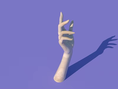 Modern arm decoration 3d model Modern arm decoration 3d model