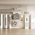 Various Types Of Stylish Air Conditioner Vents In Modern Home Interior