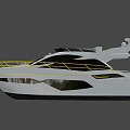 Yacht 3d model