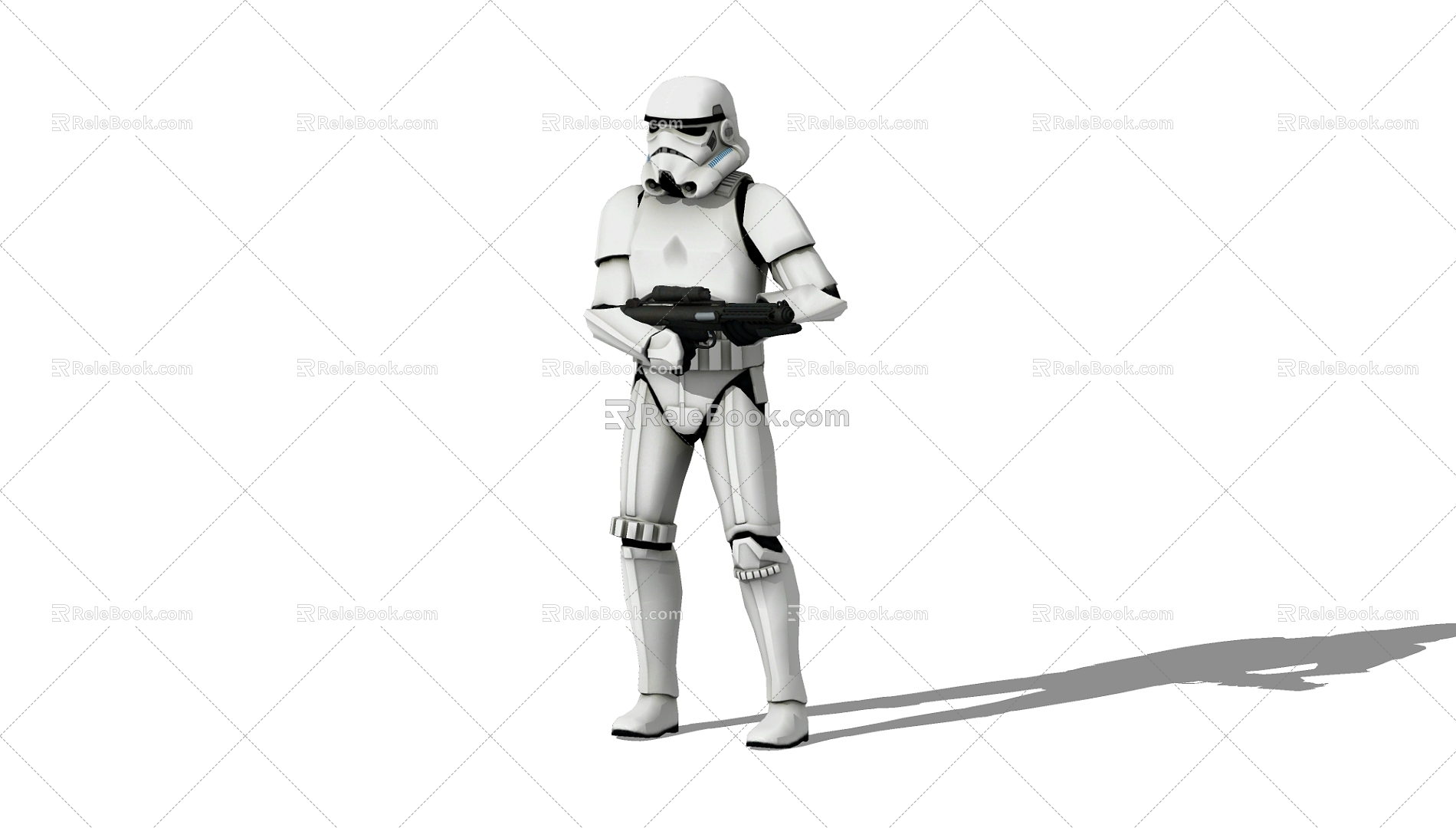 Modern Game Character Star Wars Empire Soldier 3d model