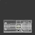 Detailed Electronic Circuit Board With Green PCB Microchips And Electronic Components